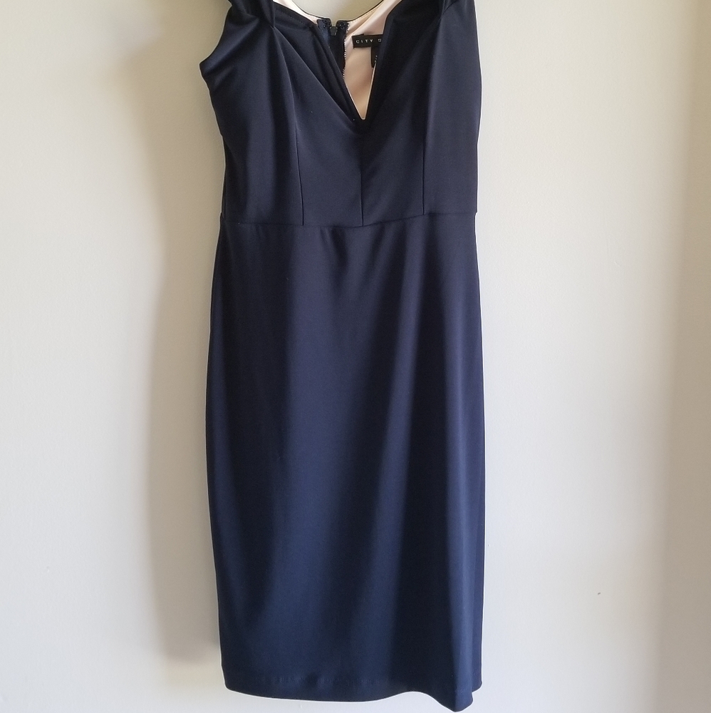 Dark Blue Bodycon dress